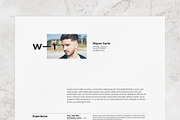 Wayne | CV / resume template, a Resume Template by CV house (Thumbnail 9 of 10)