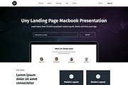 Uny Landing page templates - 6 in 1, a Landing Page Template by emagweb (Thumbnail 2 of 7)