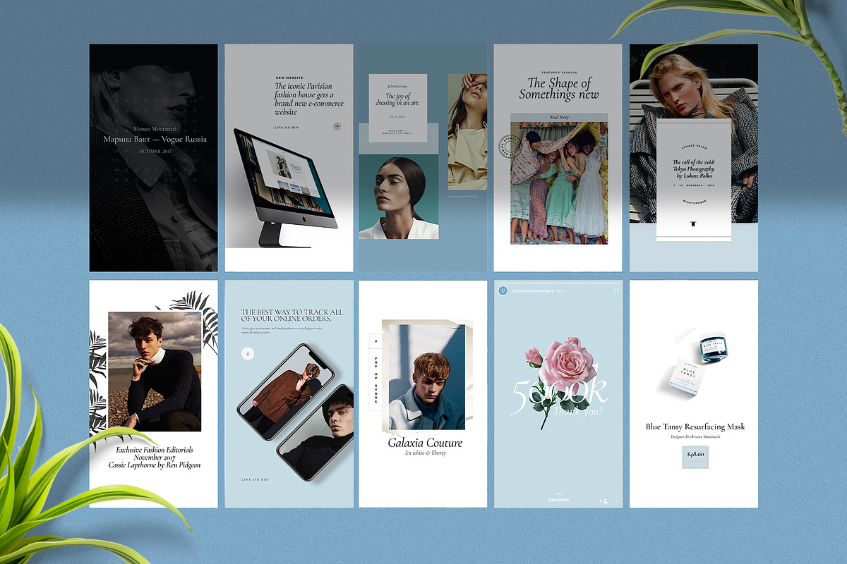 Violin Social Media Kit, a Social Media Template by Amirzhanuly (Photo 11 of 16)
