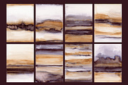 Hazy Lands Watercolor Art Textures, a Texture Graphic by Marmoris.Arts (Thumbnail 4 of 17)