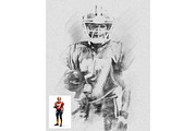 Charcoal Sketch Photoshop Effect, an Action Add-On by Shovajit (Thumbnail 2 of 6)