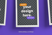 Three Photo Hanging with Pegs Mockup, a Product Mockup by Custom Scene (Thumbnail 3 of 5)