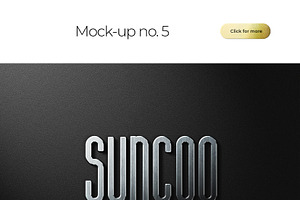 50 Logo Mockup Branding Bundle