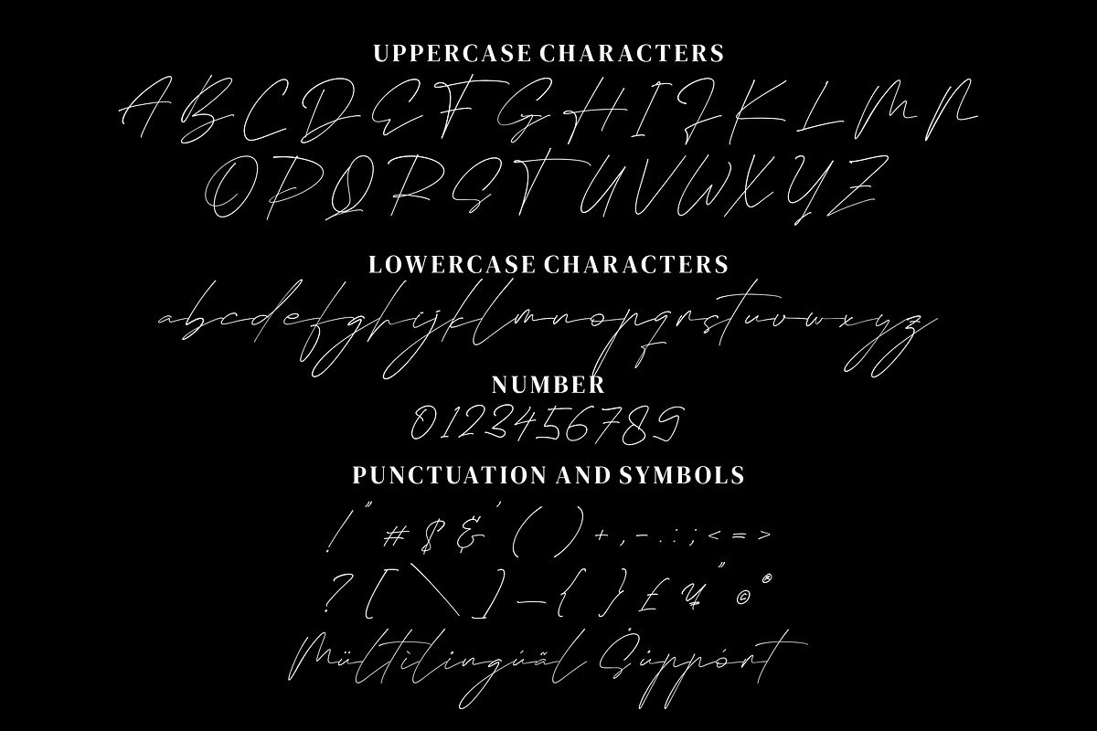 Black Matteo, a Script Font by Integritype Studio (Photo 6 of 8)