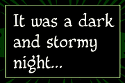 Fiddlefaddle - silent movie titles, a Handwritten Font by Comicraft Fonts (Thumbnail 2 of 7)