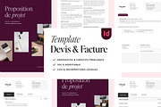 Template Devis & FactureGraphistes, a Presentation Template by MargauxQuercy (Thumbnail 1 of 5)