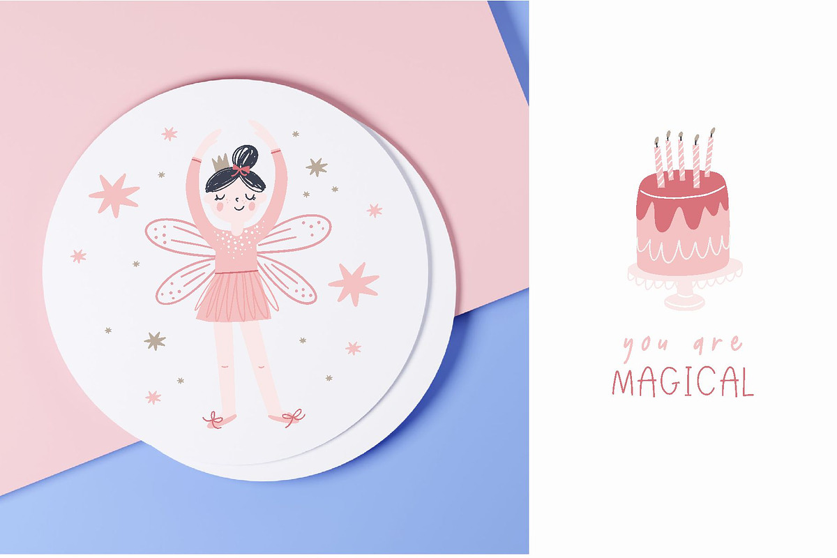 You Are Magical - Little Fairy, an Illustration by Barkova Nadya (Photo 3 of 6)