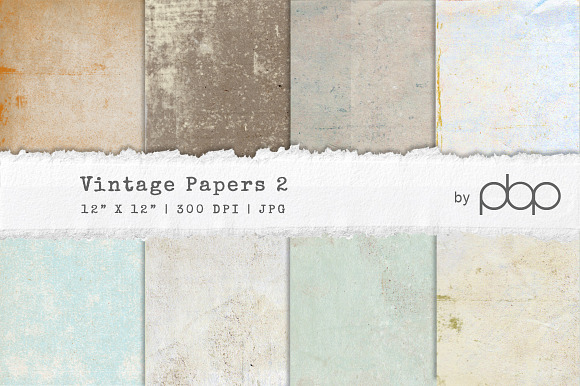 Vintage Paper Textures 2 preview 5