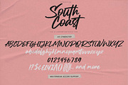 South Coast - Handwritting Display, a Handwritten Font by Gassstype (Thumbnail 6 of 8)