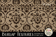 Burlap Texture Background Papers, a Texture Graphic by Clikchic Designs (Thumbnail 5 of 5)