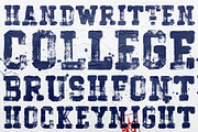 Hockeynight Serif Brush, a Font by XTOPH - Fonts (Thumbnail 2 of 6)