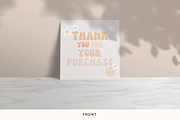 Retro Thank you card Canva template, a Flyer Template by Hellohastore (Thumbnail 8 of 11)