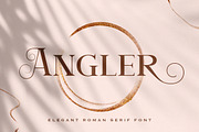 Angler - Roman Serif Font, a Serif Font by StringLabs (Thumbnail 1 of 12)