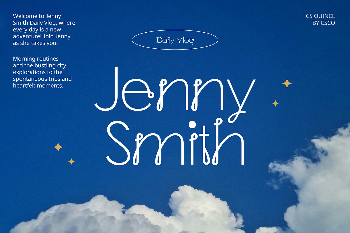 CS Quince – Cute Font, a Sans Serif Font by Craft Supply Co. (Photo 2 of 8)