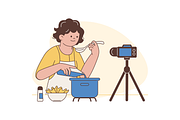 Live Stream & Podcast Illustration, an Object Graphic by Jump Studio (Thumbnail 5 of 12)
