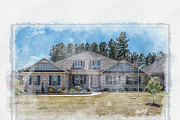 Digital House Painting Art Creator, an Action Add-On by MRI STUDIO (Thumbnail 29 of 29)