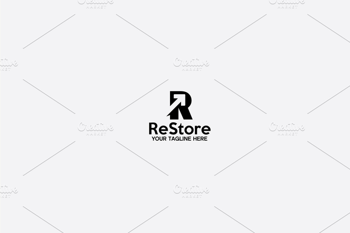 Re Store, a Branding & Logo Template by shazi (Photo 2 of 5)