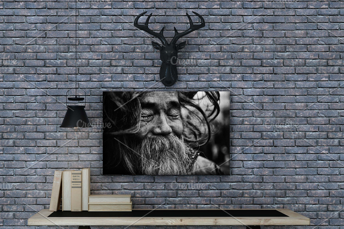 Loft Concept Artwork Frame Mockup, a Print Template by desgiant (Photo 2 of 2)