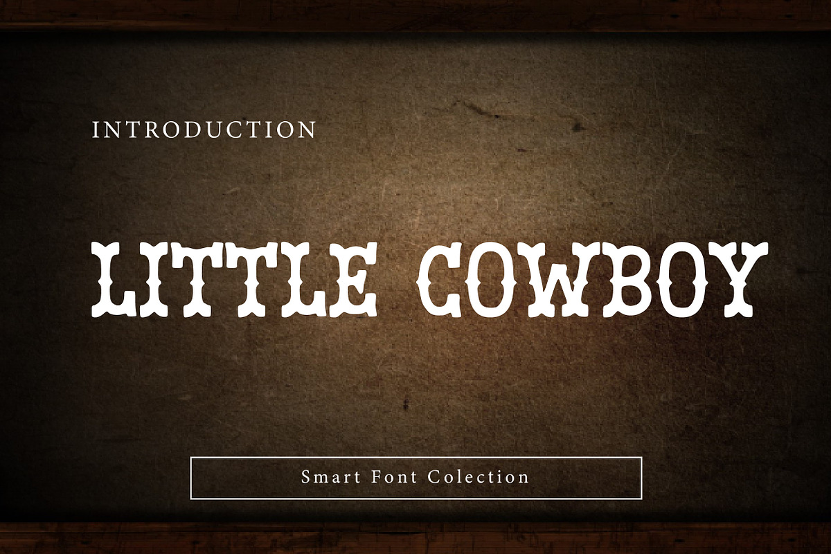 Little Cowboy, a Slab Serif Font by Wow Magic (Photo 1 of 2)