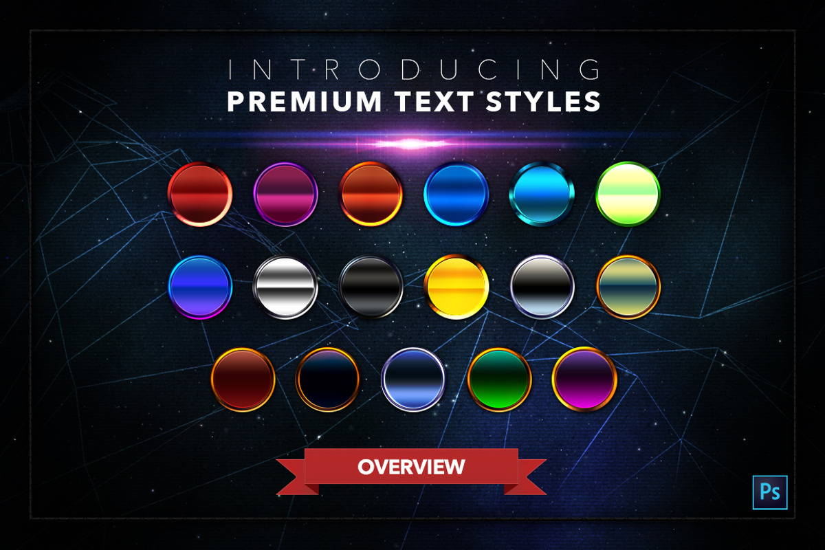 Retro #2 - 17 Text Styles, a Layer Style Add-On by Jonas Stensgaard (Photo 20 of 20)