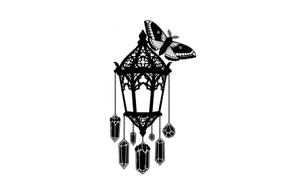 Mystical Moth Lantern Design Bundle, an Illustration by Designs_River (Photo 11 of 31)