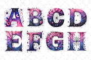 Spiderweb Doodle Letters Sublimation, a Work Illustration by Dream Creation (Thumbnail 3 of 6)