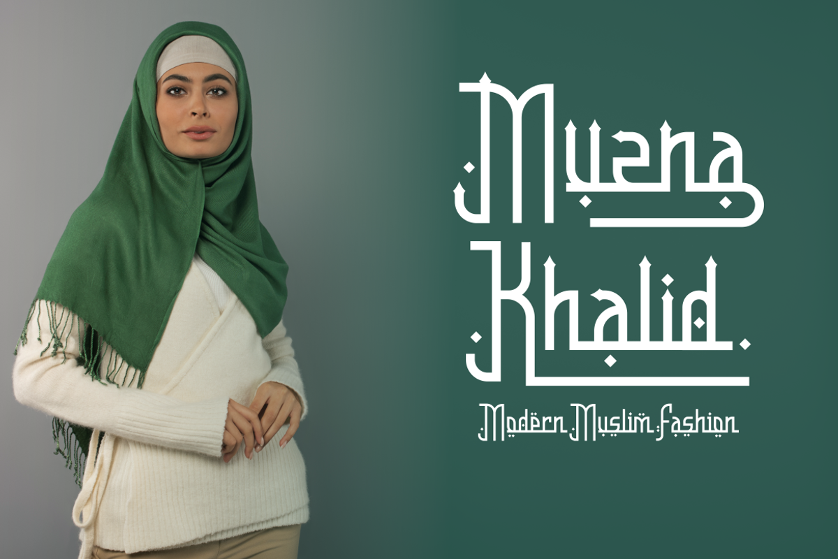 Nashir Nectar - Modern Islamic Font, a Font by PutraCetol Studio (Photo 10 of 11)