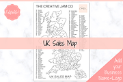 UK Sales Postcode Map