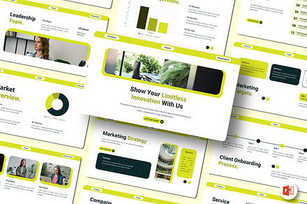 Creative Company - PowerPoint, a Presentation Template by QR Design Studio