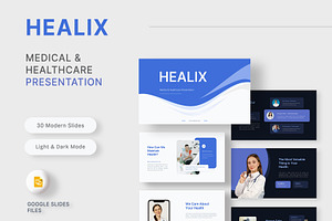 Medical & Healthcare Google Slides, a Presentation Template by New Coral Design