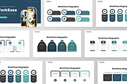WorkEase - WorkFlow Infographic, a Presentation Template by GraphauseProject (Thumbnail 5 of 6)