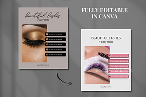 Lash Technician Instagram Templates