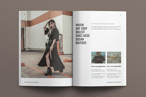 Editorial Lookbook Template