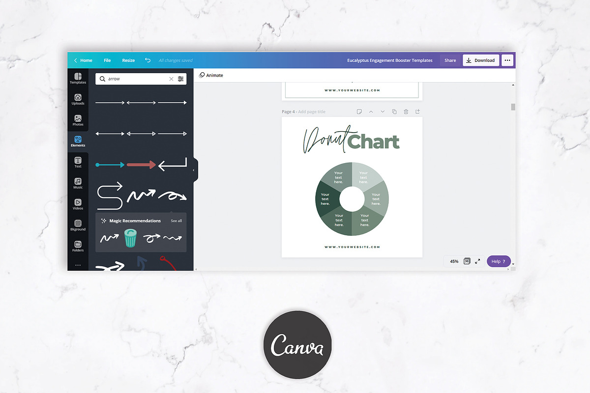 Instagram Engagement Booster | Canva, a Social Media Template by Thirty One Palms Studio (Photo 7 of 7)