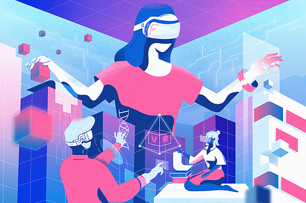 Virtual Reality VR World