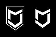 MJ Monogram Logo Templates, a Branding & Logo Template by kidzdsgn (Thumbnail 2 of 5)