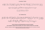 Honeybelle Calligraphy Script, a Script Font by Beck McCormick (Thumbnail 10 of 10)