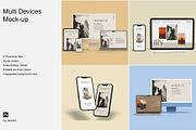 Multi Device Mock-up Scene Creator, a Mac Mockup by Jestdio (Thumbnail 1 of 9)