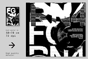 Typographic Poster Layouts No.01, a Poster Template by Evlogiev Studio (Thumbnail 10 of 14)