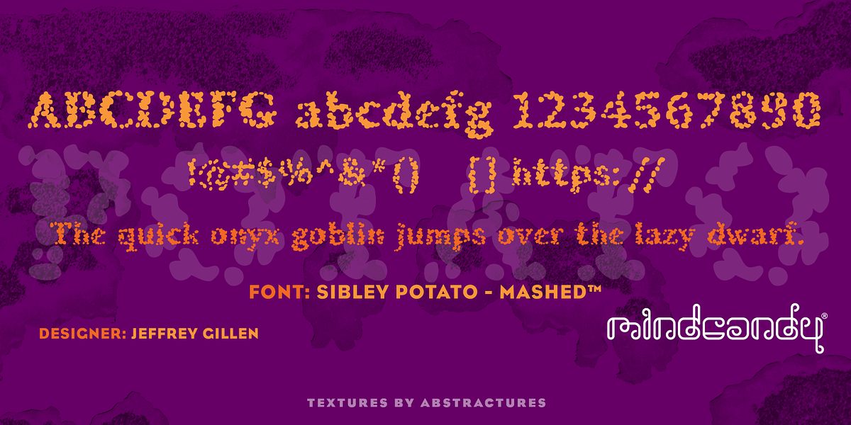 Sibley Potato™, a Font by MINDCANDY (Photo 4 of 6)