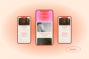 Squarespace 7.1 Template: Radiate ⓪, a Websites & App Template by dunagency (Thumbnail 3 of 9)