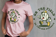 Baseball Cartoon Vintage, an Illustration by vectstudio (Thumbnail 3 of 5)