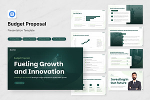 Budget Proposal Presentation Keynote, a Presentation Template by Antstheme