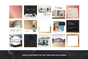 Realtor Instagram Templates, a Marketing Template by Galaxybomb (Thumbnail 2 of 7)