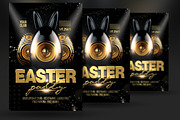 Happy Easter Party Flyer, a Flyer Template by Artolus (Thumbnail 2 of 3)
