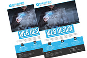 Web Design Flyer, a Flyer Template by TheGraphicsWorld (Thumbnail 1 of 4)