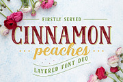 Cinnamon Peaches, a Serif Font by Abbasy Studio (Thumbnail 1 of 10)