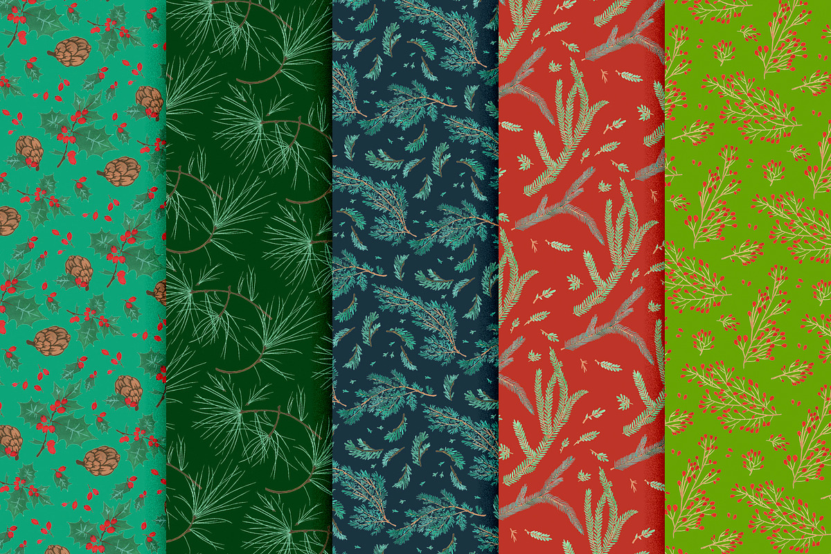 Christmas ornament illustration, a Texture Graphic by Folkheart (Photo 5 of 6)