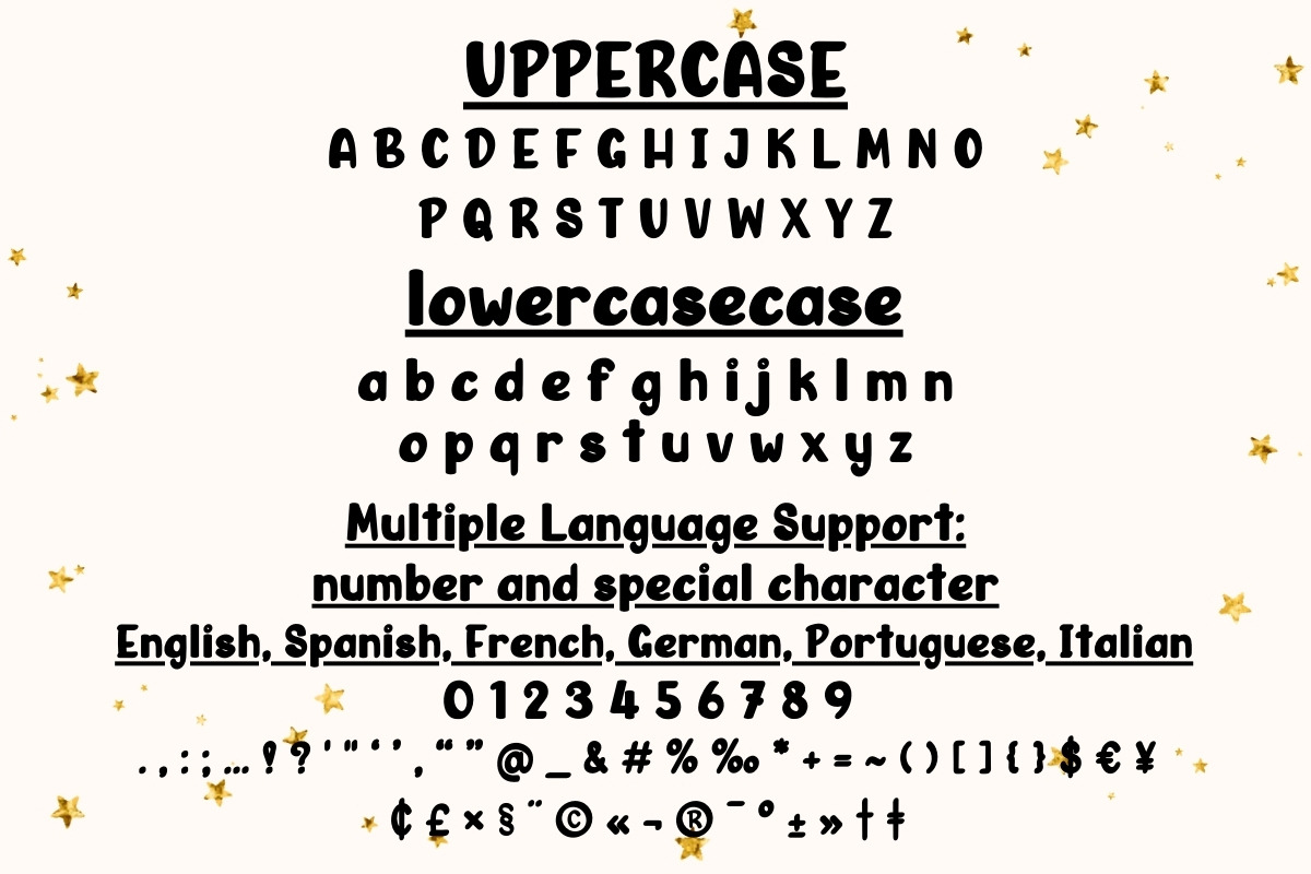 Magical Gnome Fairy - Handwritten, a Handwritten Font by Charmingbear59.design (Photo 5 of 5)