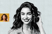 Poster Sketch Photoshop Action, an Action Add-On by MRI STUDIO (Thumbnail 3 of 12)
